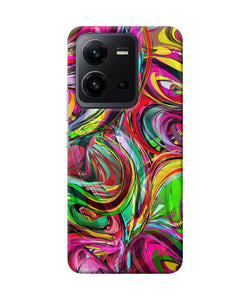 Abstract colorful ink Vivo V25 5G Back Cover