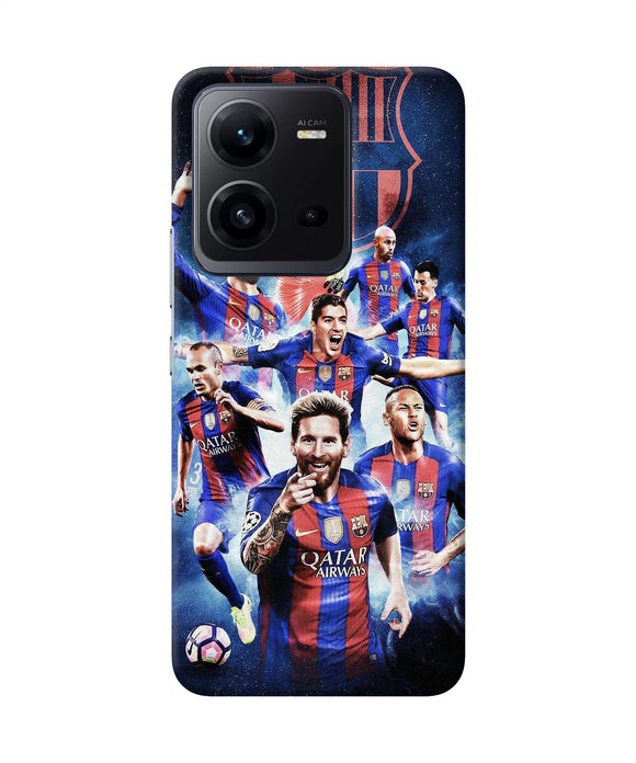 Messi FCB team Vivo V25 5G Back Cover