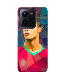 Abstract ronaldo Vivo V25 5G Back Cover