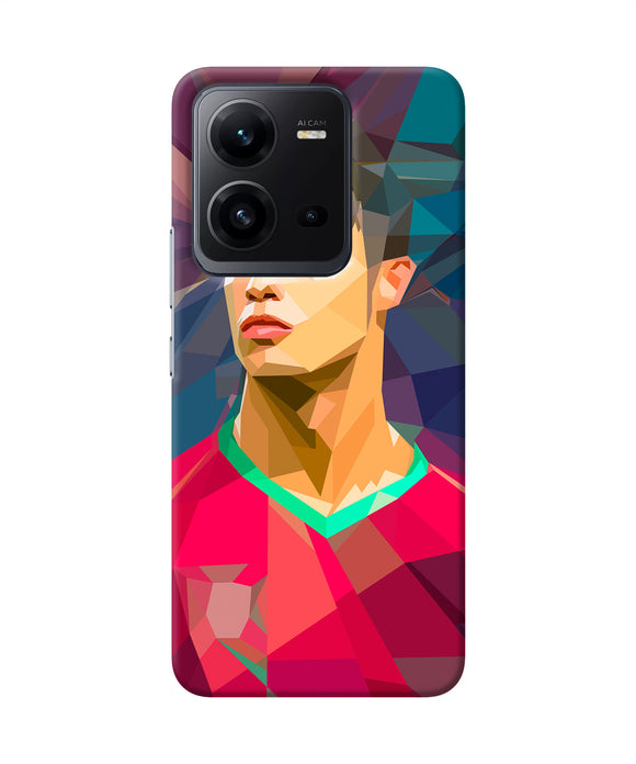 Abstract ronaldo Vivo V25 5G Back Cover