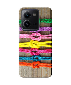 Colorful shoelace Vivo V25 5G Back Cover