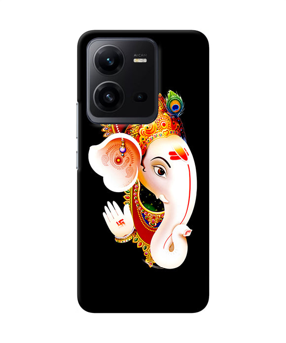 Lord ganesh face Vivo V25 5G Back Cover