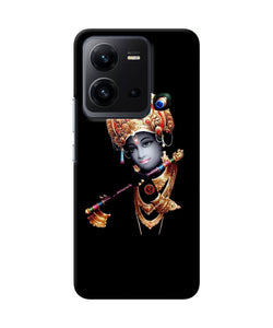 Lord krishna with fluet Vivo V25 5G Back Cover