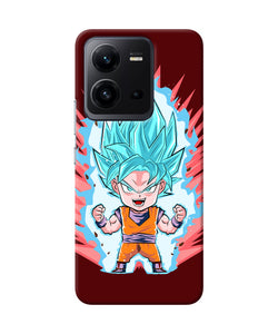 Goku little character Vivo V25 5G Back Cover