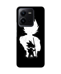 Goku night little character Vivo V25 5G Back Cover