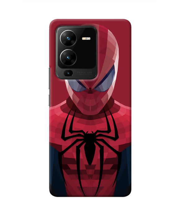 Spiderman Art Vivo V25 Pro 5G Real 4D Back Cover
