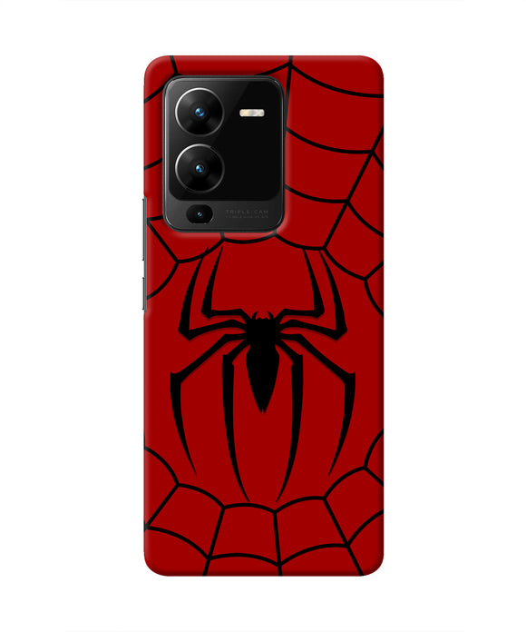 Spiderman Web Vivo V25 Pro 5G Real 4D Back Cover
