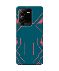 Superman Techno Vivo V25 Pro 5G Real 4D Back Cover