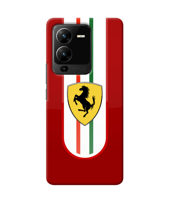 Ferrari Art Vivo V25 Pro 5G Real 4D Back Cover