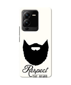 Respect the Beard Vivo V25 Pro 5G Real 4D Back Cover