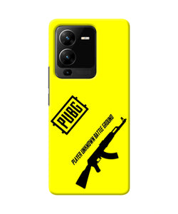 PUBG AKM Gun Vivo V25 Pro 5G Real 4D Back Cover