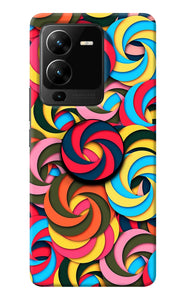 Spiral Pattern Vivo V25 Pro 5G Pop Case