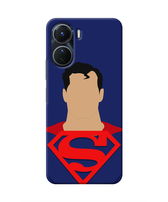 Superman Cape Vivo Y16 Real 4D Back Cover