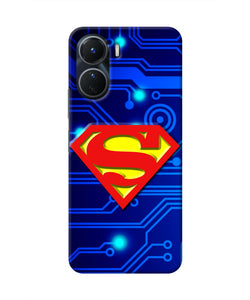 Superman Abstract Vivo Y16 Real 4D Back Cover