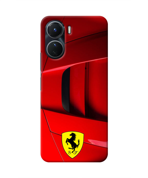 Ferrari Car Vivo Y16 Real 4D Back Cover