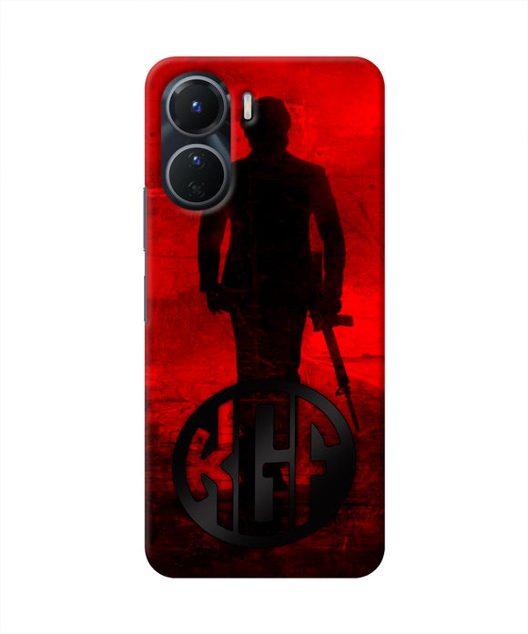 Rocky Bhai K G F Chapter 2 Logo Vivo Y16 Real 4D Back Cover