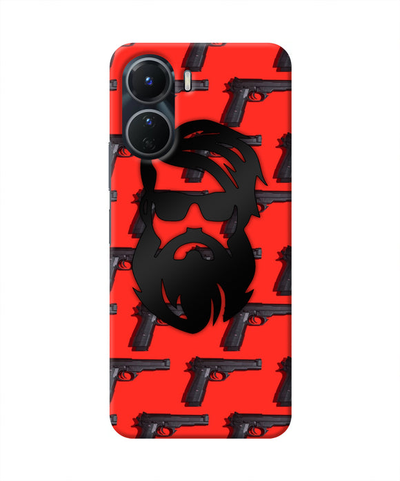 Rocky Bhai Beard Look Vivo Y16 Real 4D Back Cover