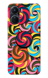 Spiral Pattern Vivo Y16 Pop Case