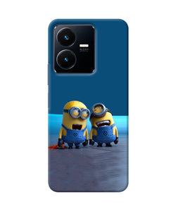 Minion Laughing Vivo Y22 Back Cover