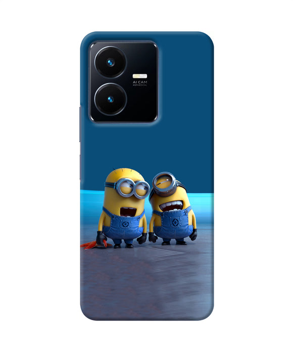 Minion Laughing Vivo Y22 Back Cover