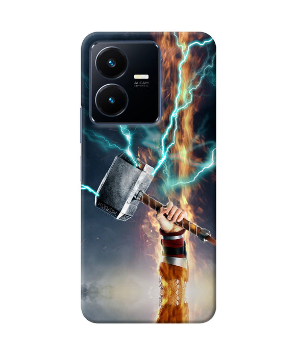 Thor Hammer Mjolnir Vivo Y22 Back Cover