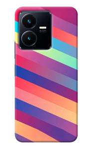 Stripes color Vivo Y22 Back Cover