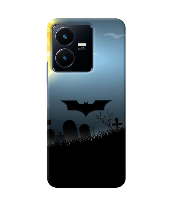 Batman Scary cemetry Vivo Y22 Real 4D Back Cover