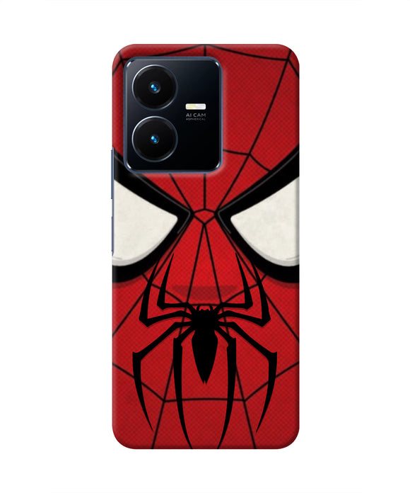 Spiderman Face Vivo Y22 Real 4D Back Cover