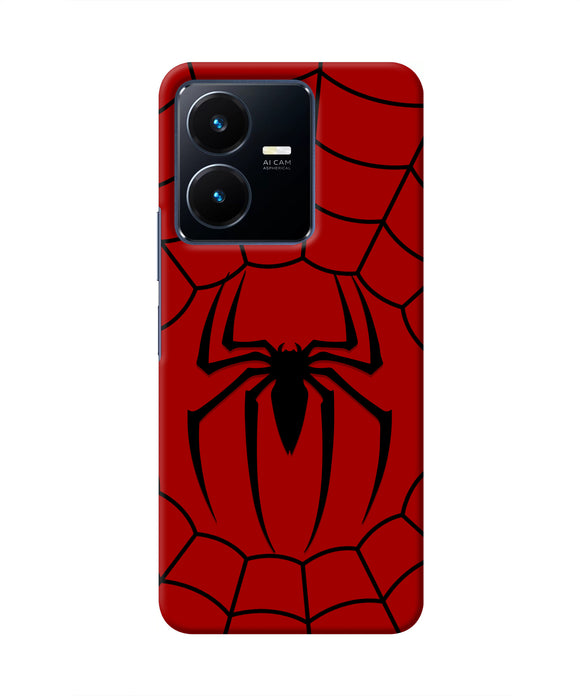 Spiderman Web Vivo Y22 Real 4D Back Cover