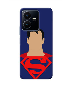 Superman Cape Vivo Y22 Real 4D Back Cover