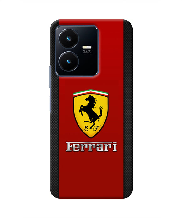 Ferrari Abstract Vivo Y22 Real 4D Back Cover