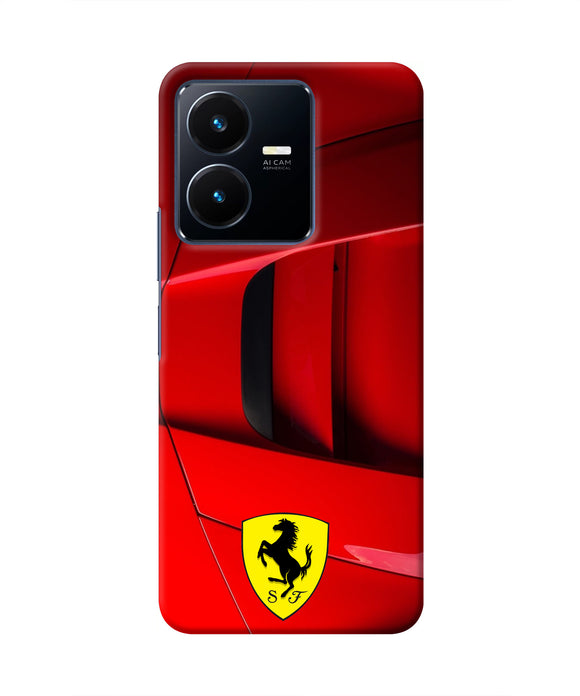 Ferrari Car Vivo Y22 Real 4D Back Cover