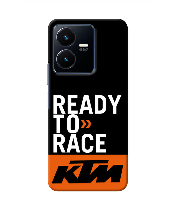 KTM Ready To Race Vivo Y22 Real 4D Back Cover