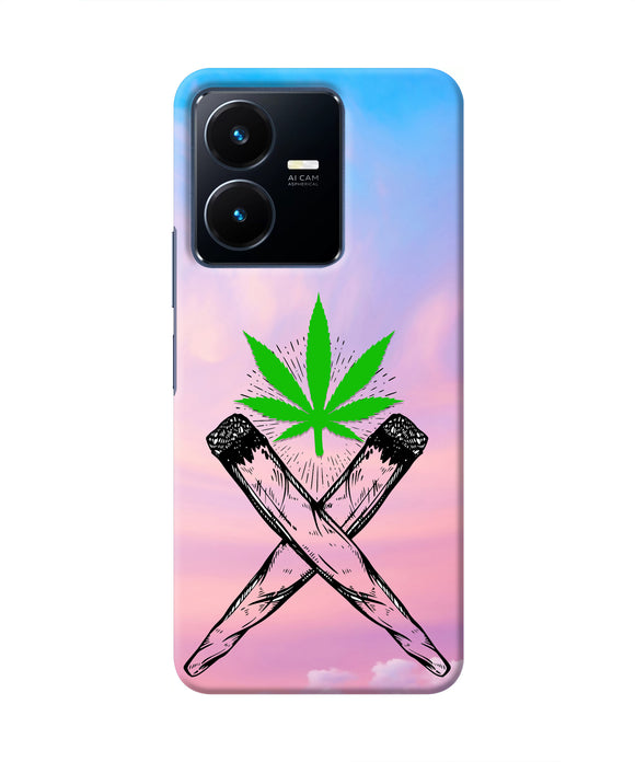 Weed Dreamy Vivo Y22 Real 4D Back Cover