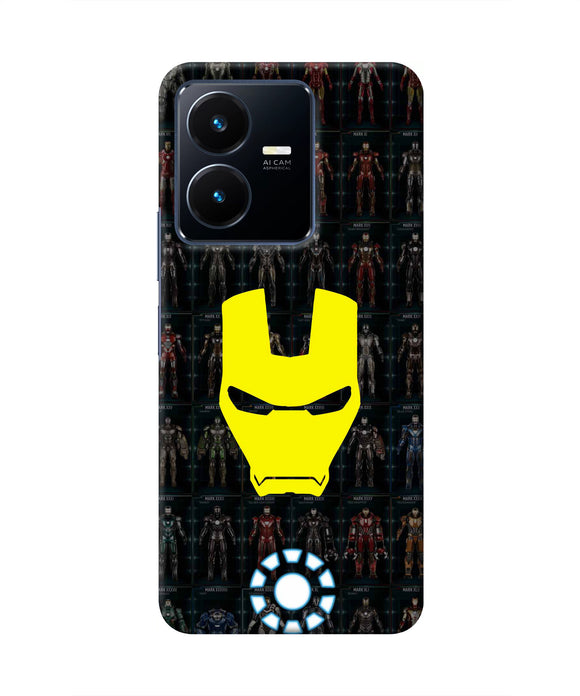 Iron Man Suit Vivo Y22 Real 4D Back Cover