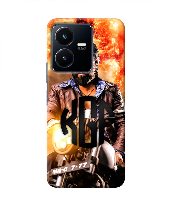 Rocky Bhai on Bike Vivo Y22 Real 4D Back Cover