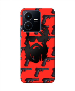 Rocky Bhai Beard Look Vivo Y22 Real 4D Back Cover