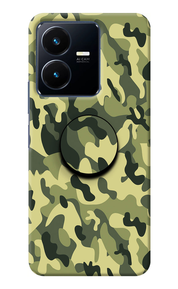 Camouflage Vivo Y22 Pop Case