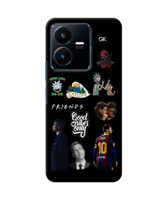 Positive Characters Vivo Y22 Back Cover