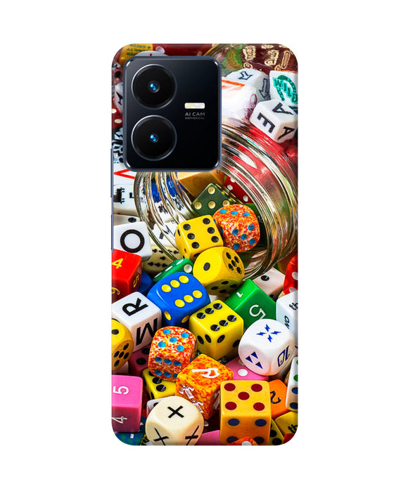 Colorful Dice Vivo Y22 Back Cover