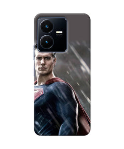 Superman man of steel Vivo Y22 Back Cover