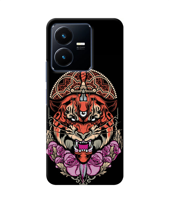 Abstract tiger Vivo Y22 Back Cover