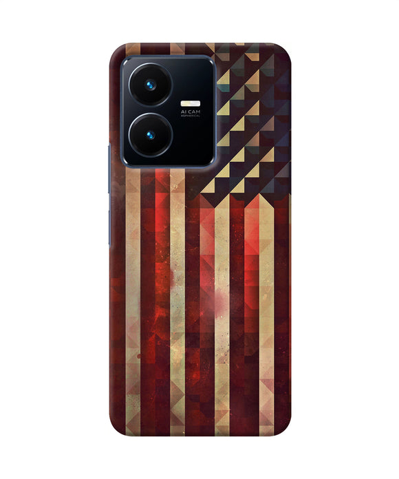 Vintage US flag Vivo Y22 Back Cover