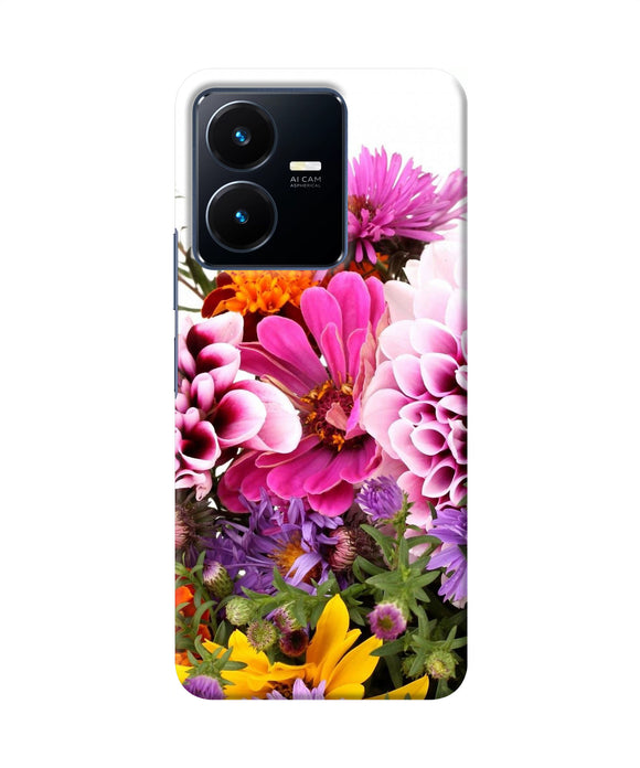 Natural flowers Vivo Y22 Back Cover