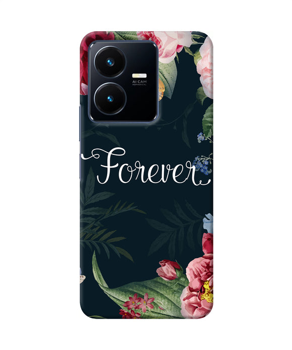 Forever flower Vivo Y22 Back Cover