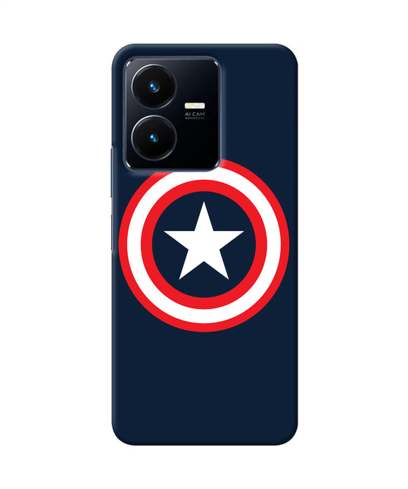 Captain america logo Vivo Y22 Back Cover