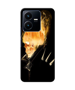 Burning ghost rider Vivo Y22 Back Cover