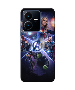 Avengers super hero poster Vivo Y22 Back Cover