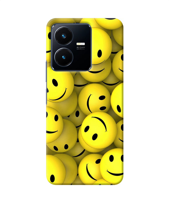 Smiley balls Vivo Y22 Back Cover