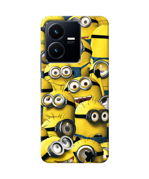 Minions crowd Vivo Y22 Back Cover